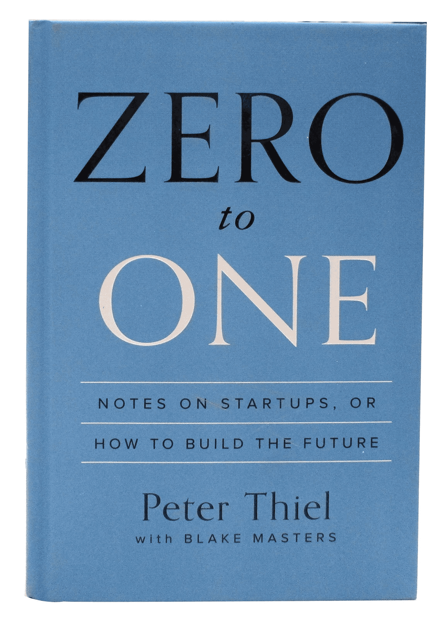 peter thiel book zero to one