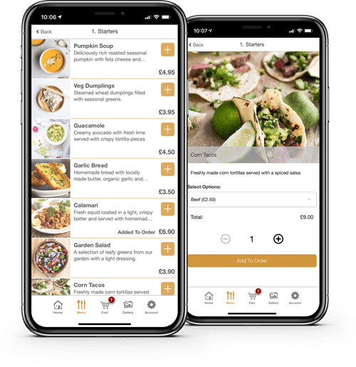 order menu online