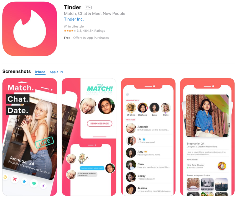 Tinder App Store Optimization
