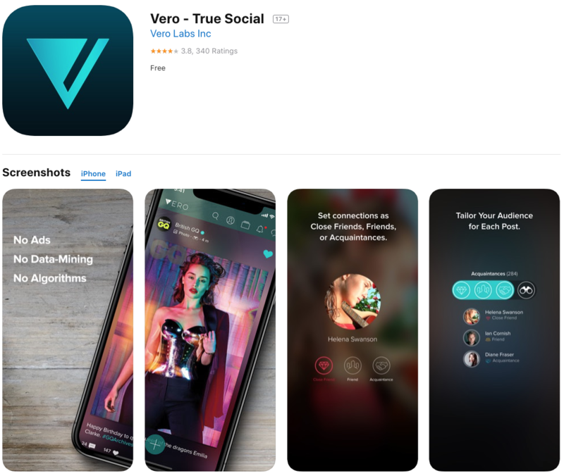 Vero App Store Optimization