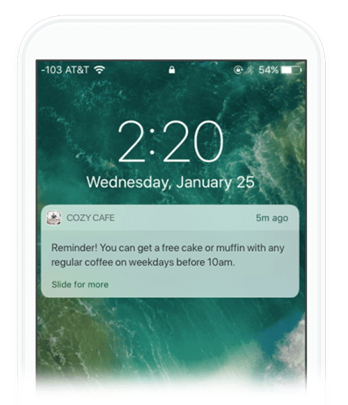 coffee-shop-push-notification