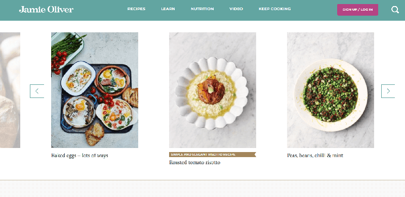 jamie oliver website