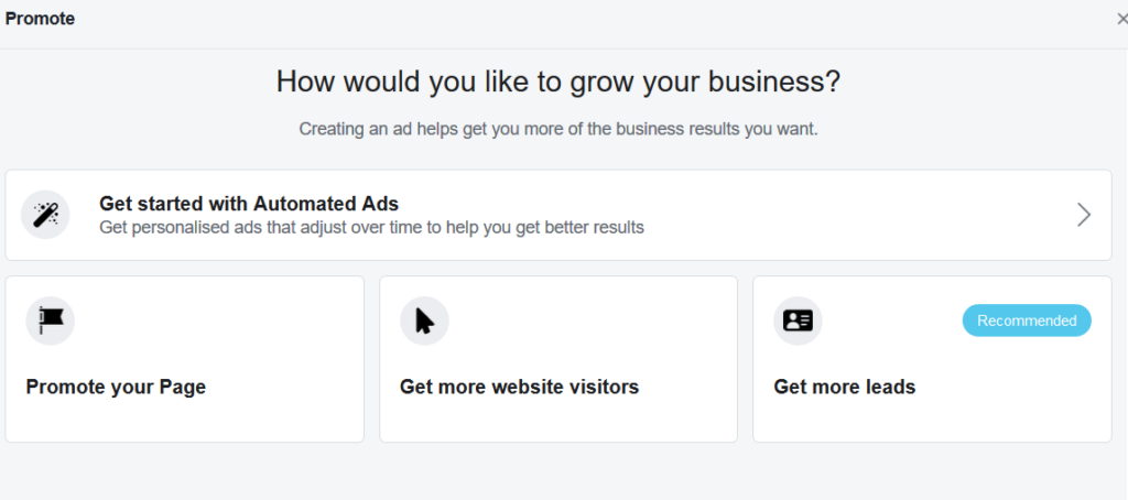 get started with facebook ads for restaurants