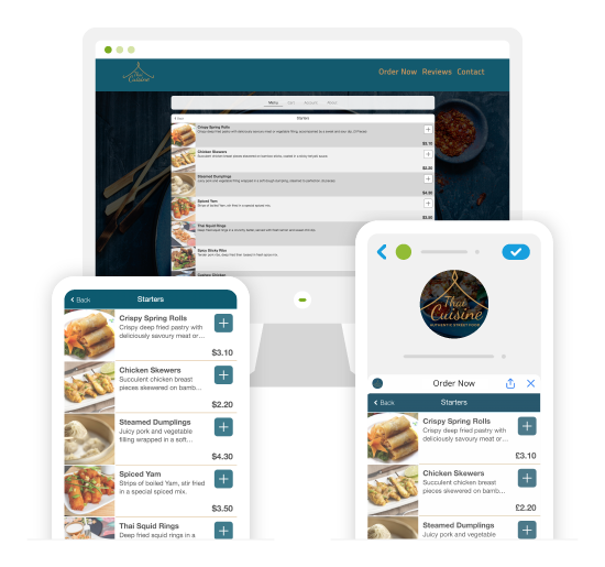 online ordering system