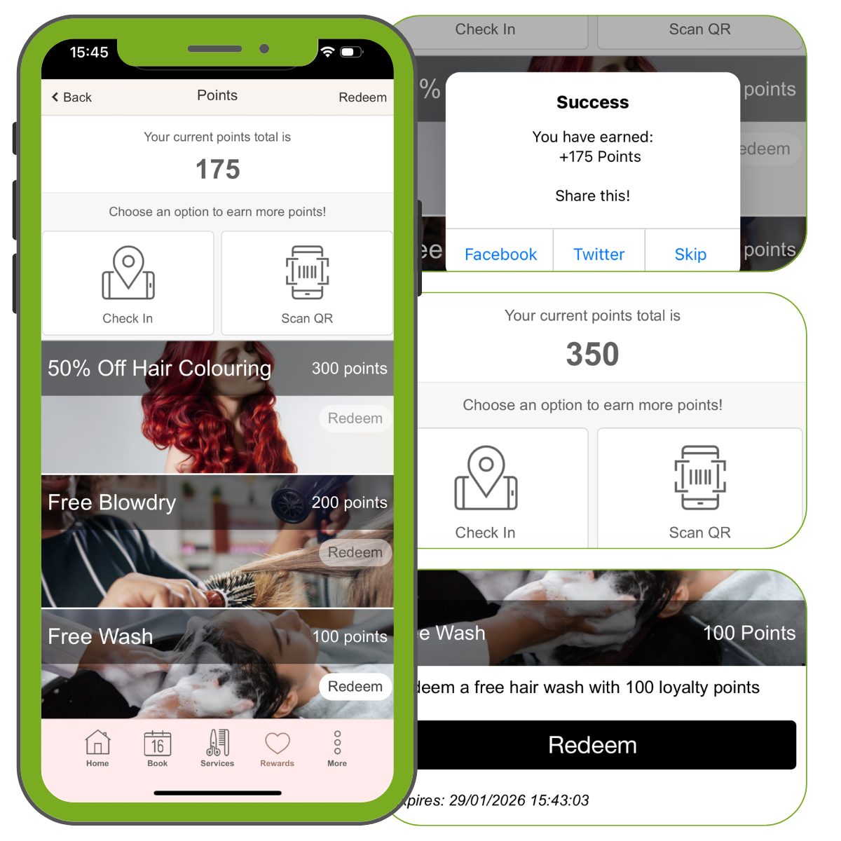 Loyalty Points for Salons