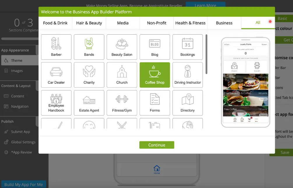 App Builder Preview – No-Code Platform
