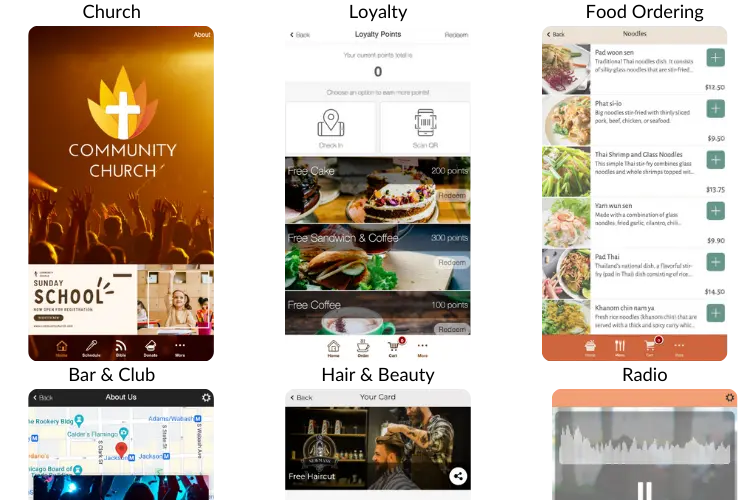 App Builder – Step 1 Choose a Template