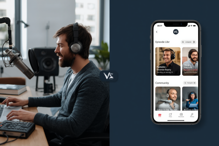 AppBuild.diy vs Castos: Podcast Hosting, or Your Own Branded App?