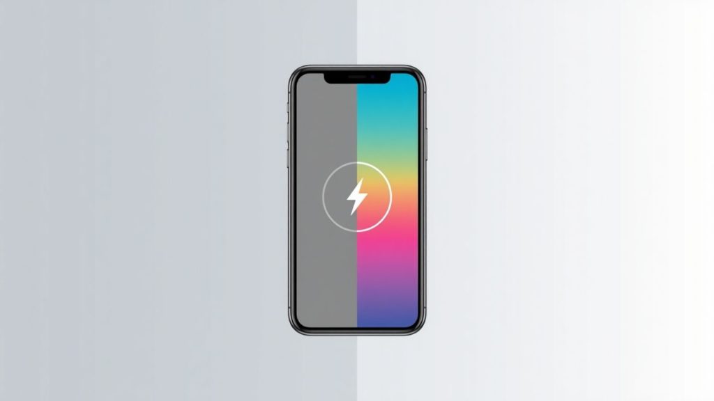 Why is my vibe-coded app so slow on mobile - with half an iphone shaded grey and the other half bright and colourful