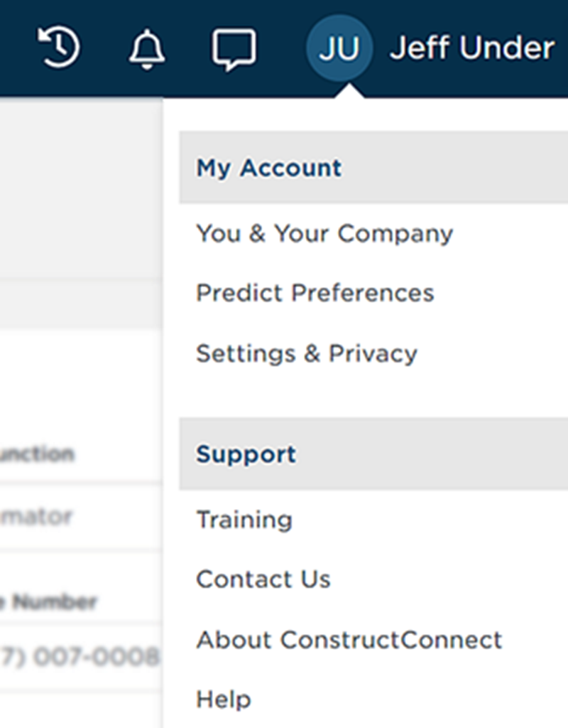 Header Menu