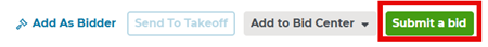 Project Intelligence Project Details Page Submit a Bid Button