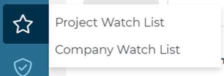 Project Intelligence Project and Company Watch List Selection