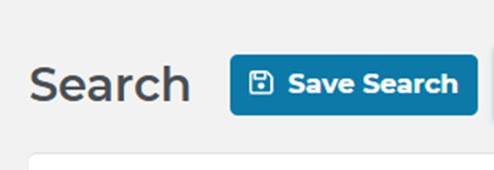 Project Intelligence Save Search Button Close Up
