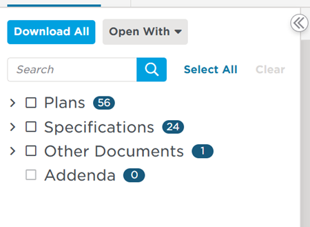 Document Viewer Document Tree All Categories View