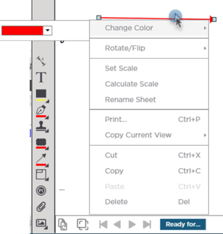 edit color by right-clicking on arrow after you draw it