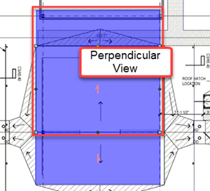 when drawing slope, press the G button to toggle between Birds eye and actual views