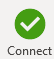 Green Connect button in Live Link Ribbon Bar