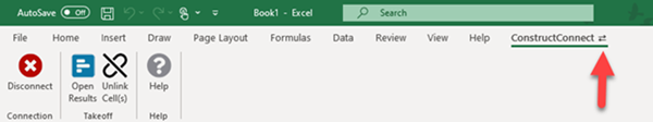 Excel Live Link connected icon