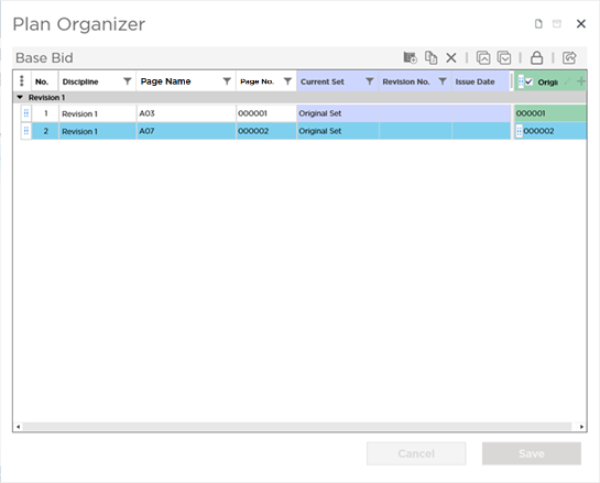 Plan Organizer