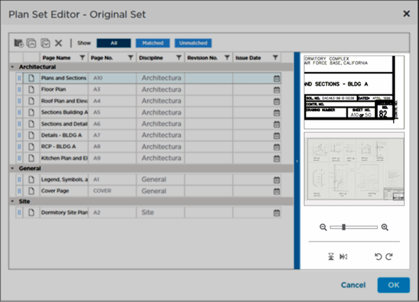 plan adjustment panel