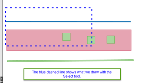select via touching roping - drawing the select box