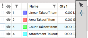 Count & Attachment Takeoff Tools