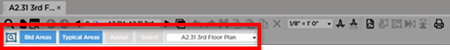 bid areas-typical areas controls