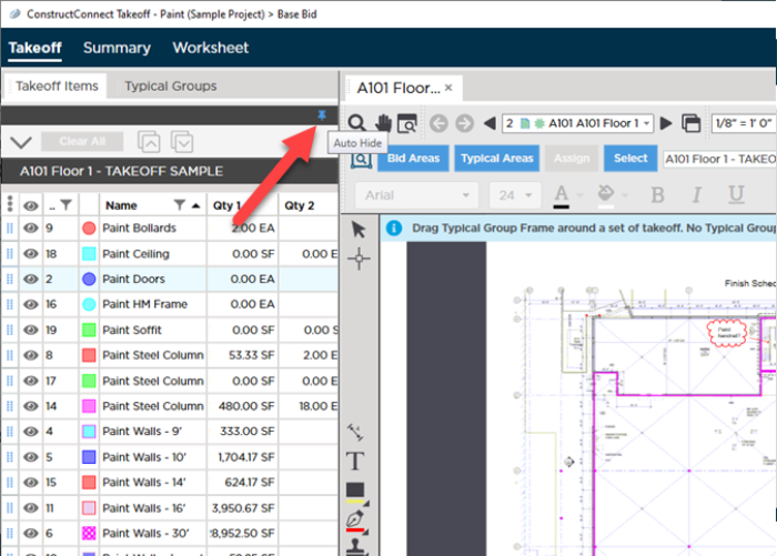 unpinning side dockbars on the Takeoff Tab