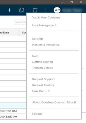 CCTO Settings & Help Menu