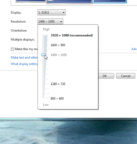 Adjusting Windows display resolution so CCTO fits on your screen