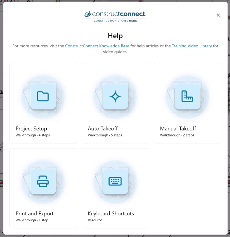 Updated Help screen