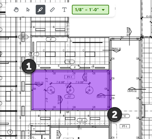 ConstructConnect Takeoff Select tool