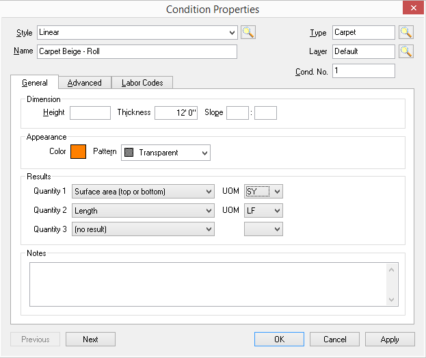 OST Roll & seam takeoff example