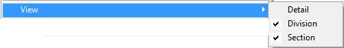Quick Bid Bids Tab context menu