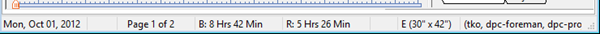 DPC Status Bar
