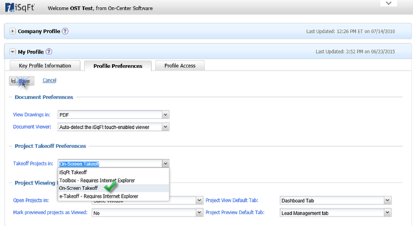 iSqFt Profile