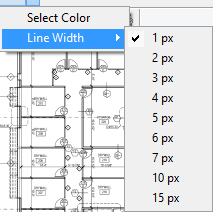 DPC annotation - select line width