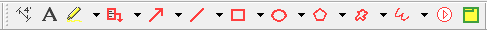 Annotations toolbar