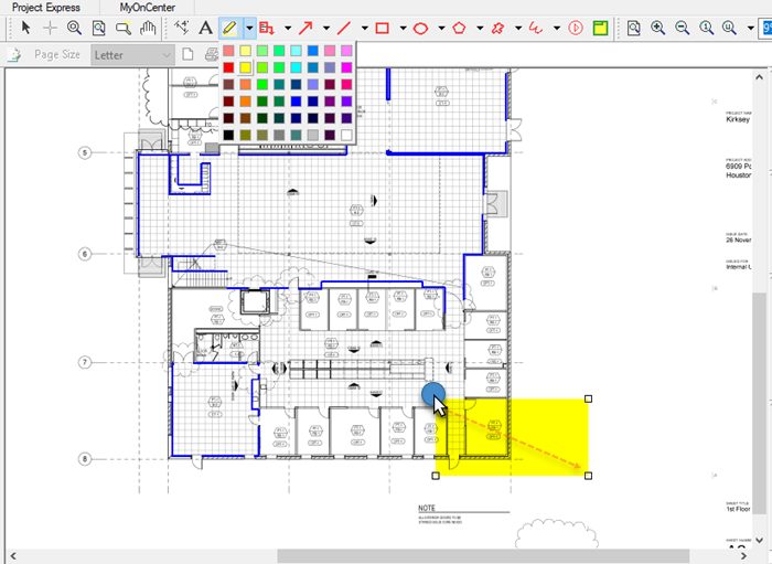 Drawing Highlighter annotation in OST