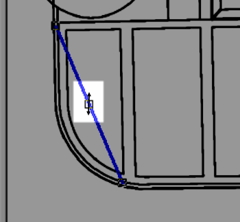 OST e-point curve adjustment handle