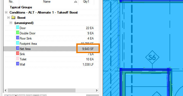 Example of Boost takeoff not matching plan exactly