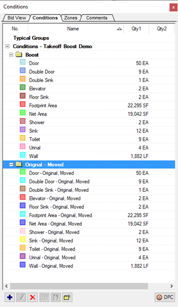 OST Conditions Window showing rerunning Takeoff Boost produces the exact same results