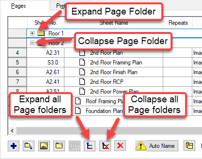 OST Cover Sheet Plan Organizer grid