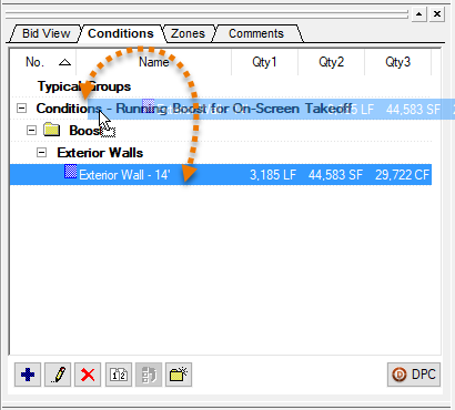 Conditions list dragging Condition out of Boost folder