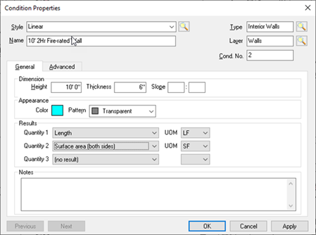 Image Tab showing plan, no takeoff