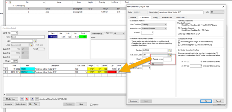 QB Compare SF Item Setup to its use in a Condition