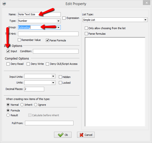 PlanSwift modifying the Labeled Count Tool