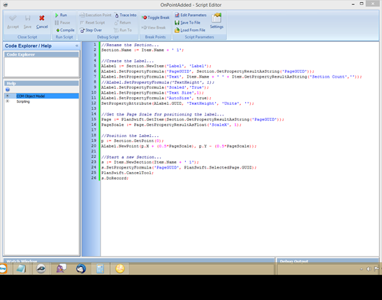 PlanSwift modifying the Labeled Count Tool