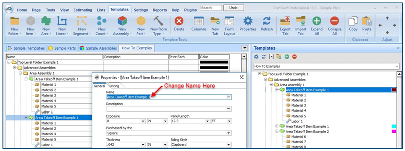 PlanSwift - Using your new Starter Pack