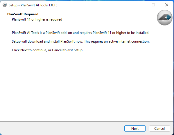 PlanSwift AI Tools Installer - Need PS11